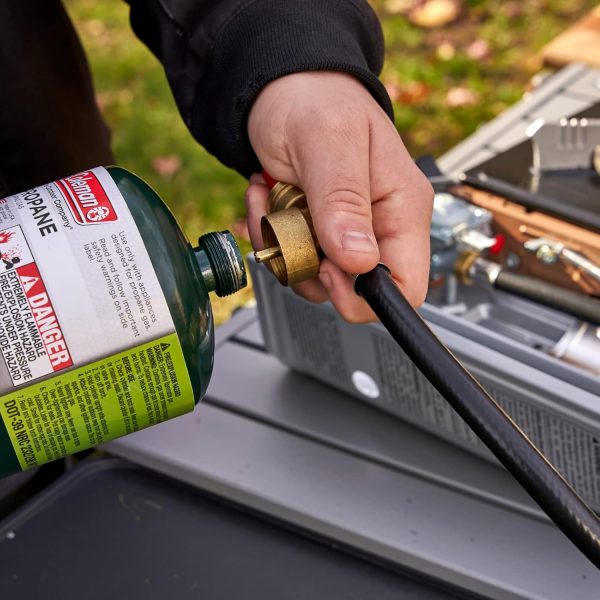 Grill Boss Dual Fuel Portable Stove, Dual Fuel Butane & Propane Stoves, 12K BTU Butane Camp Stove & Propane Portable Camping Stoves for Emergencies, Outdoor BBQ, Cooking, Hikings & Backpacking - 90057 - Image 5