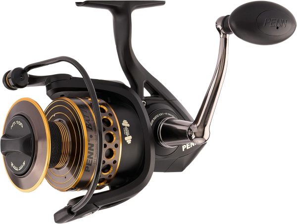 PENN Battle Spinning Reel Kit, Size 5000, Includes Reel Cover and Spare Anodized Aluminum Spool, Right/Left Handle Position, HT-100 Front Drag System - Image 2